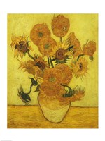 Sunflowers, 1889 Fine Art Print