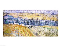 Rain - Auvers, 1890 by Vincent Van Gogh, 1890 - various sizes