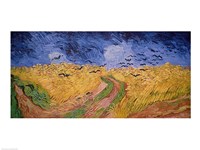 Wheatfield with Crows, 1890 Fine Art Print