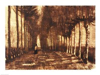 Figure on a Road, 1884 Fine Art Print