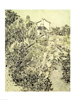 Garden of Flowers, 1888 Fine Art Print