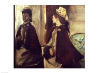 Madame Jeantaud in the mirror by Edgar Degas - various sizes