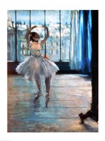 Dancer in Front of a Window Fine Art Print