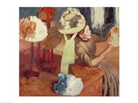 The Millinery Shop by Edgar Degas - various sizes, FulcrumGallery.com brand