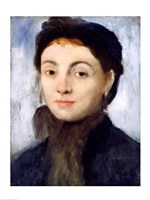 Portrait of Josephine Gaujelin, 1867 Fine Art Print