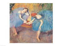 Two Dancers at Rest Fine Art Print