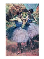 Dancers in Violet Fine Art Print