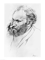Portrait of Edouard Manet Fine Art Print