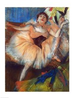 Seated Dancer Fine Art Print
