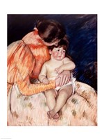 Mother and Child Framed Print