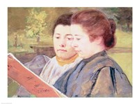 Women Reading Fine Art Print