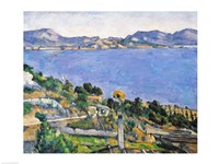 L'Estaque, View of the Bay of Marseilles Fine Art Print