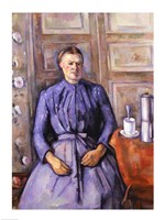 Woman with a Coffee Pot Fine Art Print