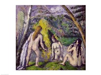 The Three Bathers Fine Art Print