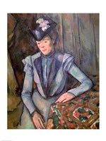 Woman in Blue Fine Art Print