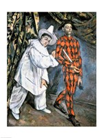 Pierrot and Harlequin Fine Art Print