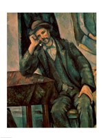 Man Smoking a Pipe Fine Art Print