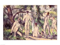Study of Bathers Fine Art Print