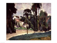The Road at Pontoise, 1875 Fine Art Print