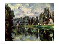 The Banks of the Marne at Creteil, c.1888 Fine Art Print