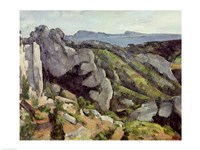 Rocks at L'Estaque Fine Art Print