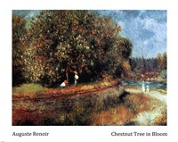 Chestnut Tree in Bloom Fine Art Print