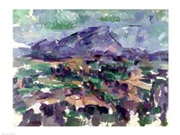 Montagne Sainte-Victoire Fine Art Print