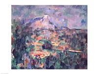 Montagne Sainte-Victoire from Lauves Fine Art Print