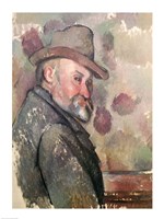 Self Portrait with Hat Fine Art Print