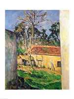 Farmyard at Auvers Fine Art Print