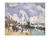 Quai de Bercy, Paris Fine Art Print