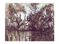 House on the Banks of the Marne, 1889-90 Fine Art Print