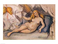 Female Nude on a Sofa Fine Art Print