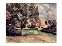 Trees in a Park, Jas de Bouffan, 1885-87 Fine Art Print