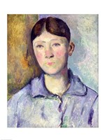Portrait of Madame Cezanne, 1885-90 Fine Art Print