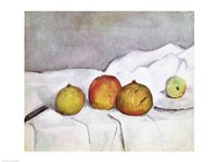 Fruit on a Cloth, c.1890 Fine Art Print