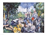 Dejeuner sur l'herbe, 1876-77 Fine Art Print