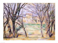 Trees and houses, 1885-86 Fine Art Print