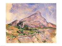 Mont Sainte-Victoire, 1897-98 Fine Art Print