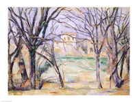 Trees and houses, 1885-86 Fine Art Print