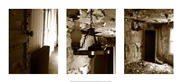 Urban Renewal Triptich (Sepia) Fine Art Print