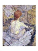 Woman at her Toilet, 1896 Fine Art Print