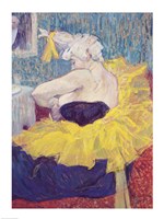 The Clowness Cha-U-Kao in a Tutu, 1895 by Henri de Toulouse-Lautrec, 1895 - various sizes, FulcrumGallery.com brand