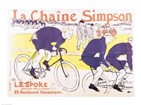 The Simpson Chain, 1896 Fine Art Print