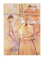 Portrait of Marcelle Lendor, 1895 Fine Art Print