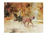 A Dog-Cart, 1880 Fine Art Print