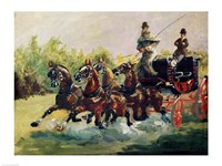 Alphonse de Toulouse-Lautrec-Monfa by Henri de Toulouse-Lautrec - various sizes
