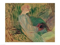 The Divan, Rolande, 1894 Fine Art Print