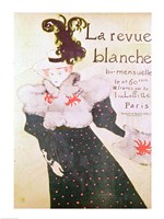 Poster advertising 'La Revue Blanche', 1895 Fine Art Print