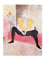 The Clowness Cha-U-Kao Seated, 1896 Fine Art Print
